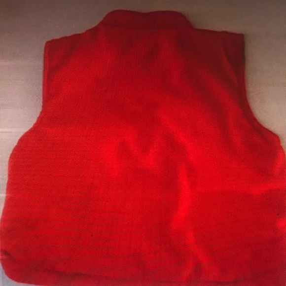 Red Racing Themed Vest - Picture 2 of 2